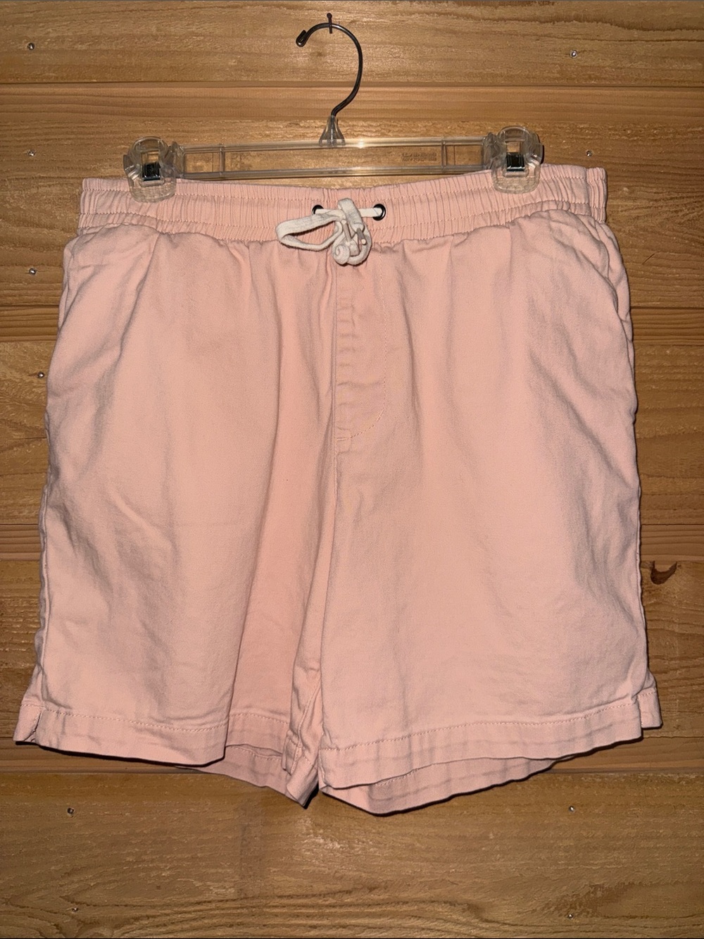Pacsun Twill Volley Shorts elastic drawstring waist Men’s Med Coral